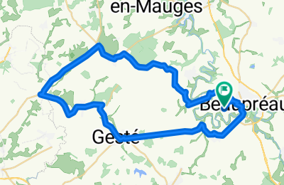Route in der Bikemap App öffnen