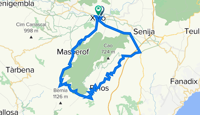 Open this route in Bikemap Web