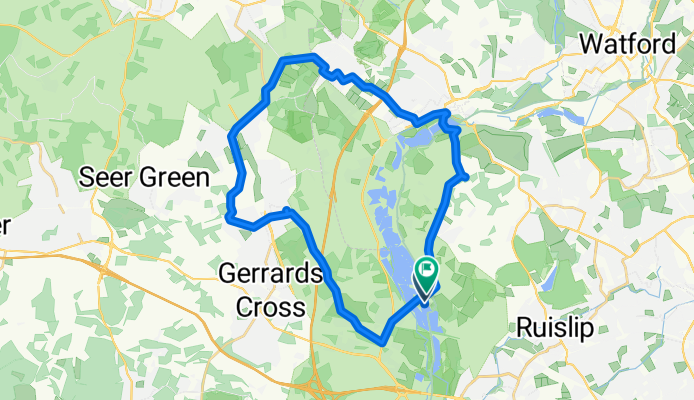 Moorhall Road 331, Harefield to Upper Bottom House Farm