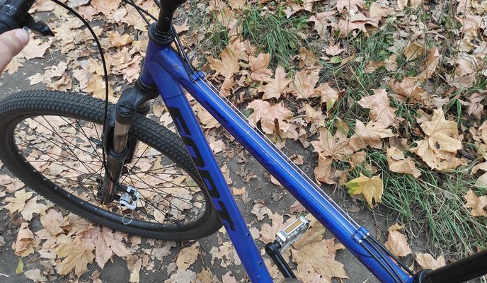 Foto 1 der Bikemap-Route "От Октябрьская 3, Донець до Октябрьская 1, Донець"