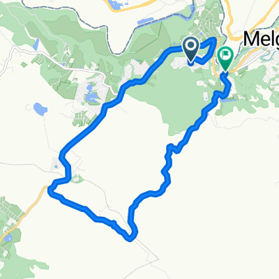 Ruta a Calle 7 50-58, Melgar