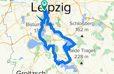 Route in der Bikemap App öffnen
