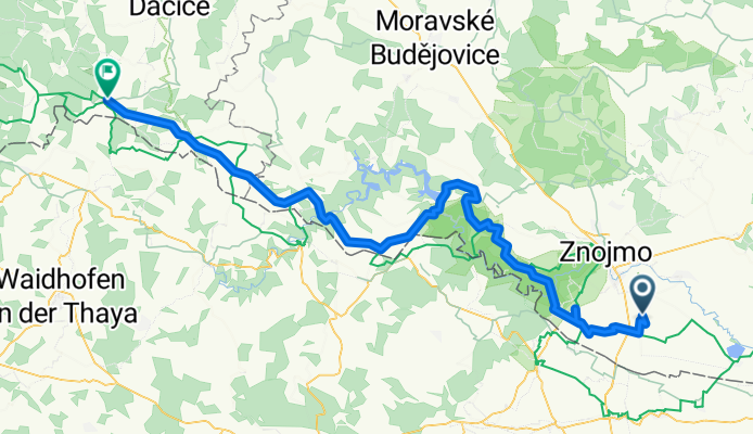 Wien-Hamburg 03/10: Vrbovec (bei Znojmo) - Slavonice