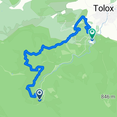 Route to Avenida de la Carretera del Balneario, 91–97, Tolox