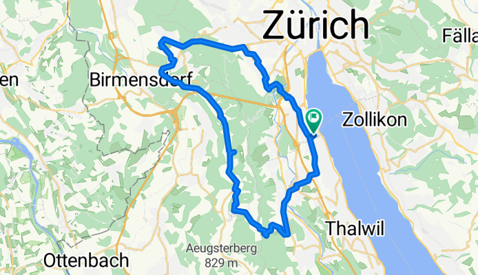 Hornhaldenstrasse 37, Kilchberg ZH nach Hornhaldenstrasse 42, Kilchberg ZH