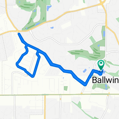 279 Brite Star Ct, Ballwin to 280 Brite Star Ct, Ballwin