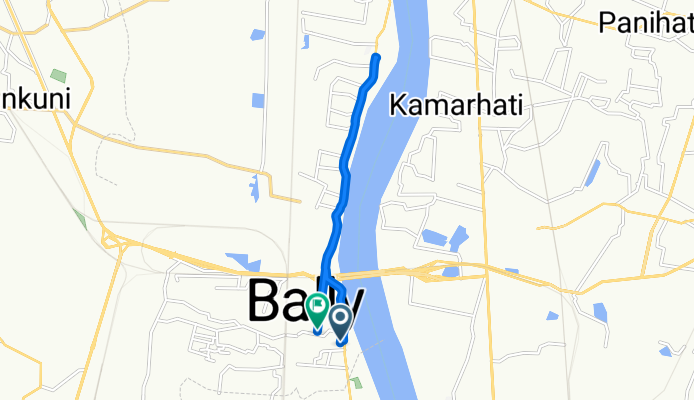 Howrah to Dewangazi Road 52/5, Howrah