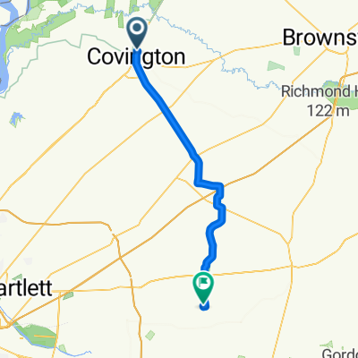 Highway 51 North 873, Covington to Emily Road 85, Oakland