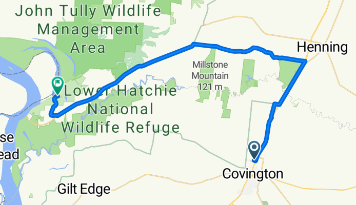 Highway 51 North 873, Covington to Park Road 1311, Henning
