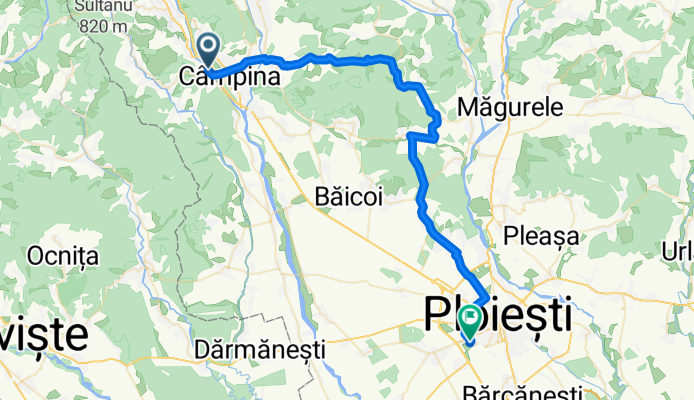CÂMPINA - BUȘTENARI - PLOIEȘTI G 52, 500