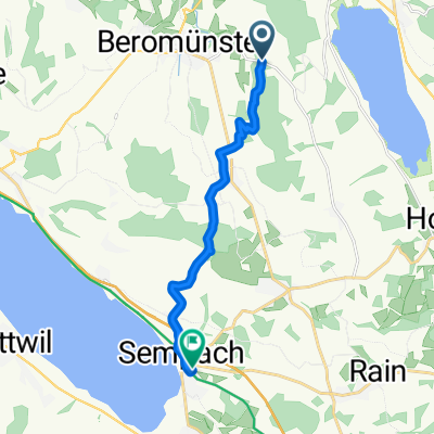 Waldhus 5, Herlisberg nach Hültschern 9, Sempach