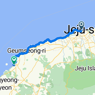 KOR Jeju-si to Hallim 