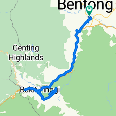 Jalan Karak 397, Bentong to Jalan Karak 397, Bentong