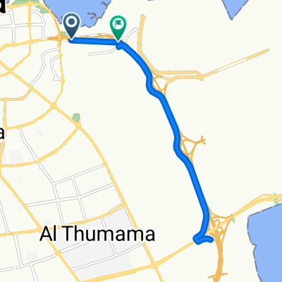 Ras Bu Abboud Street, Doha to Ras Bu Abboud Street, Doha