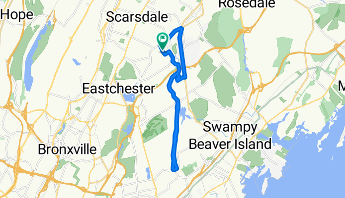 77 Top O The Ridge Dr, New Rochelle to 77 Top O The Ridge Dr, New Rochelle