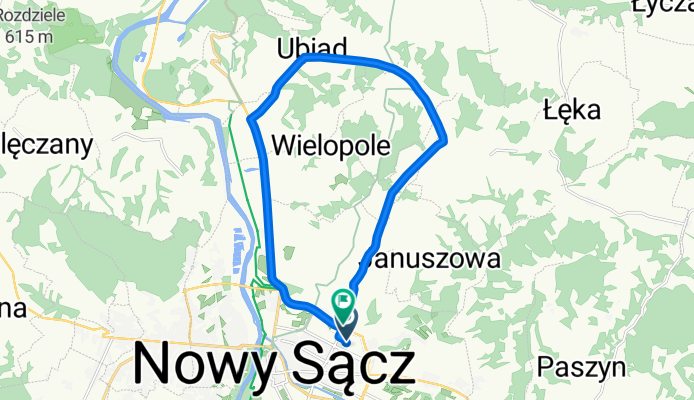 NS -> Klimkówka -> NS