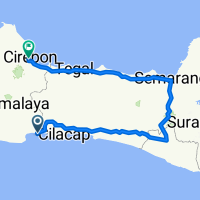 Route to Jalan Sejati 4, Kota Cirebon