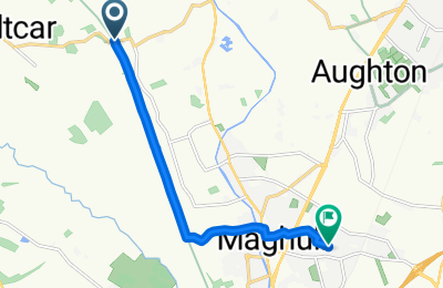 Route in der Bikemap App öffnen