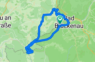 Route in der Bikemap App öffnen
