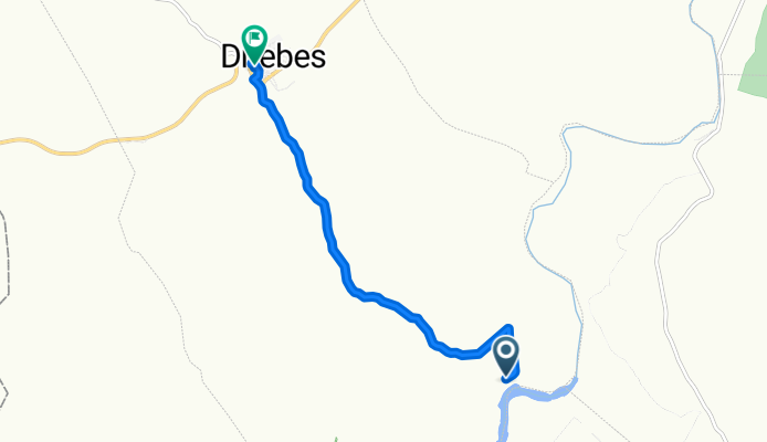 De Unnamed Road, Driebes a Calle del Chorruelo 3, Driebes