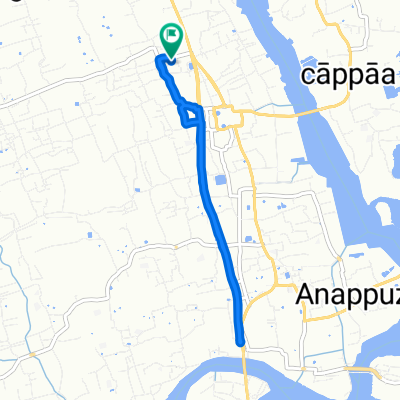 Kodungallur Eriyad Road 3 to Kodungallur Eriyad Road 3