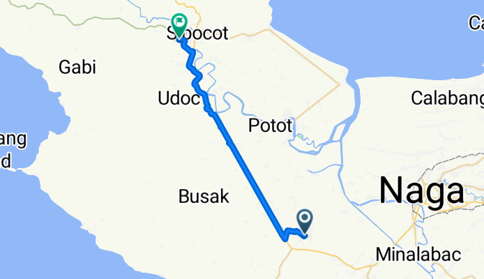 Unnamed Road, Pamplona to Rolando R. Andaya Highway, Sipocot