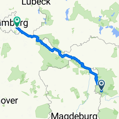 Wien-Hamburg 10/10: Premnitz - Hamburg