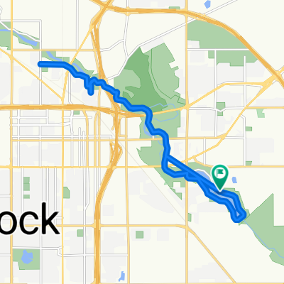 Canyon Lake Dr, Lubbock to Canyon Lake Dr, Lubbock