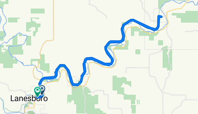 Lanesboro to Peterson