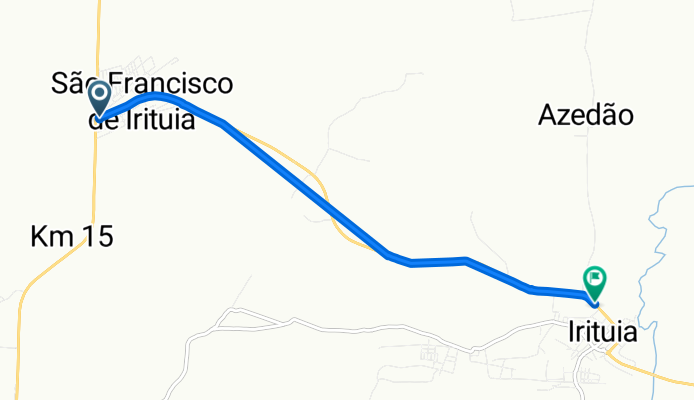 De PA-253, Irituia a Avenida João dos Anjos Reis, 528–762, Irituia