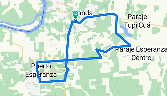 Ruta a Agustín Albert, Wanda