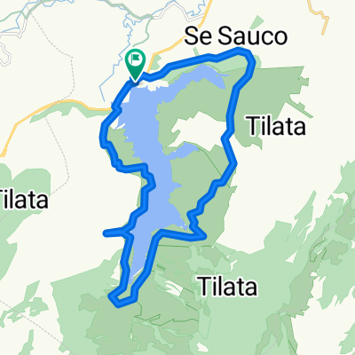 Ruta a represa