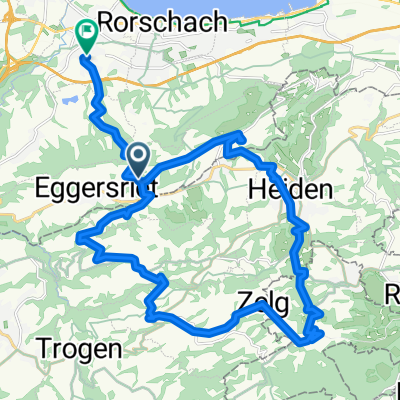 Rappen 329, Eggersriet nach Kleestrasse 5, Goldach