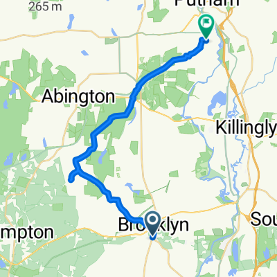 85 Canterbury Rd, Brooklyn to 1–33 Town Farm Rd, Putnam