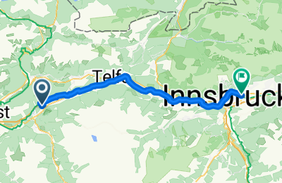 Route in der Bikemap App öffnen