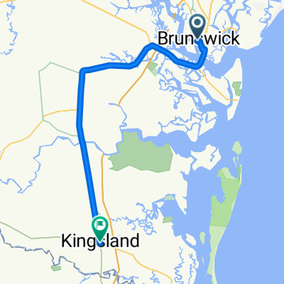 606 Gloucester St, Brunswick to 118 S Lee St, Kingsland