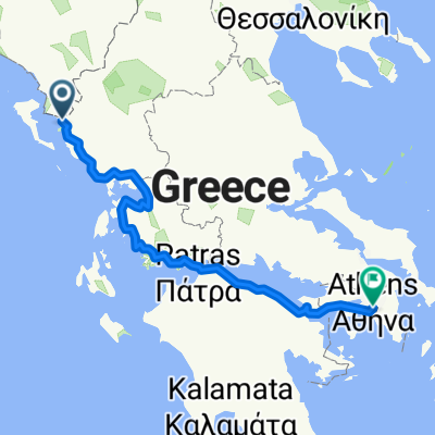 Sagiada nach Nakou 3, Athina