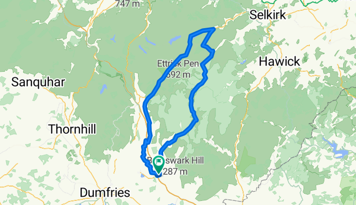 Samy Ling, Yarrow Valley, Gordon Arms Grey mares tail, Annandale