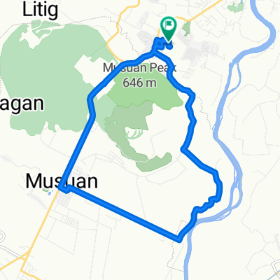 Route from Unnamed Road, Valencia City