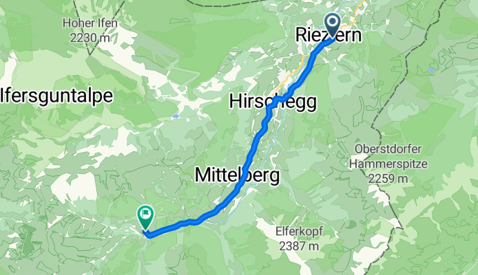 Walserstraße 31, Riezlern nach Baad 13, Baad