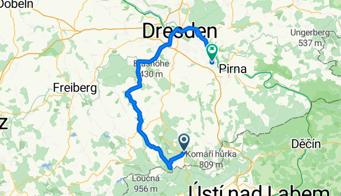 Weißeritztal bis Dresden