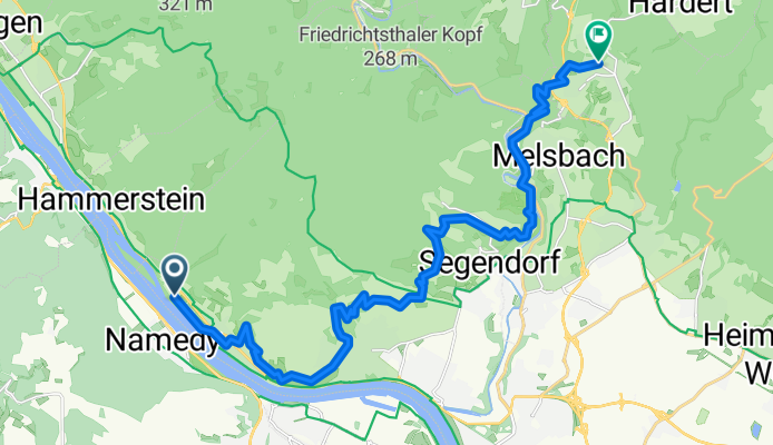 Rheinsteig 06. Etappe Leutesdorf - Rengsdorf (Nord-Süd)