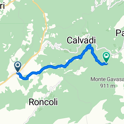 Da Via Marconi 2, Borghetto di Borbera a Strada Vicinale dei Boschi, Cantalupo Ligure