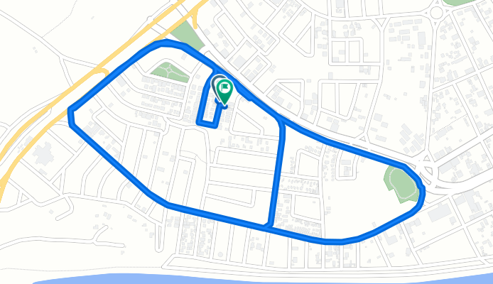 De Calle Juan Rodríguez C., Loreto a Calle Juan Rodríguez C., Loreto