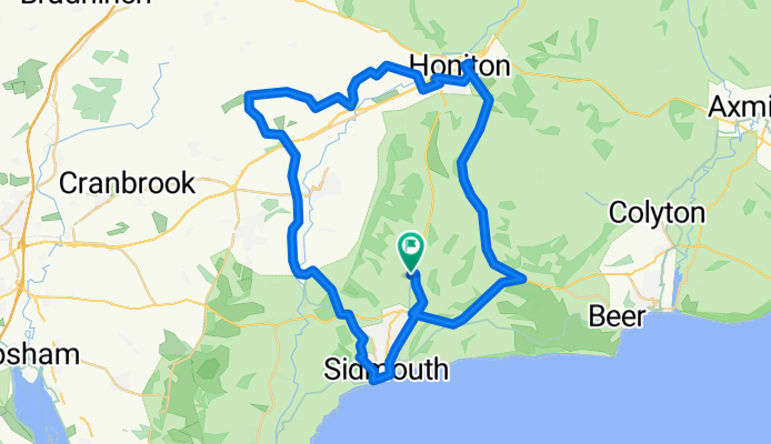 Sidbury - Sidmouth - Ottery - Escot - Honiton