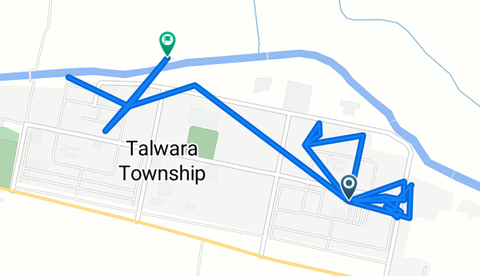 Sector 1 Road, Talwara Township to Sector 2 Road, Talwara Township