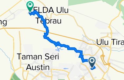 Route in der Bikemap App öffnen