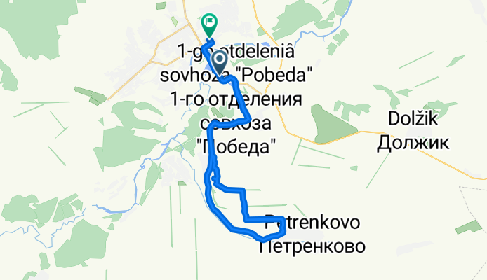 От улица К. Маркса до улица Некрасова 15, Острогожск