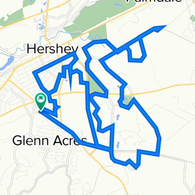 728 Fishburn Rd, Hershey to 726 Fishburn Rd, Hershey