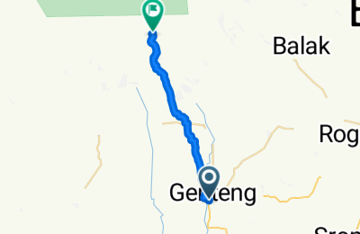 Route in der Bikemap App öffnen